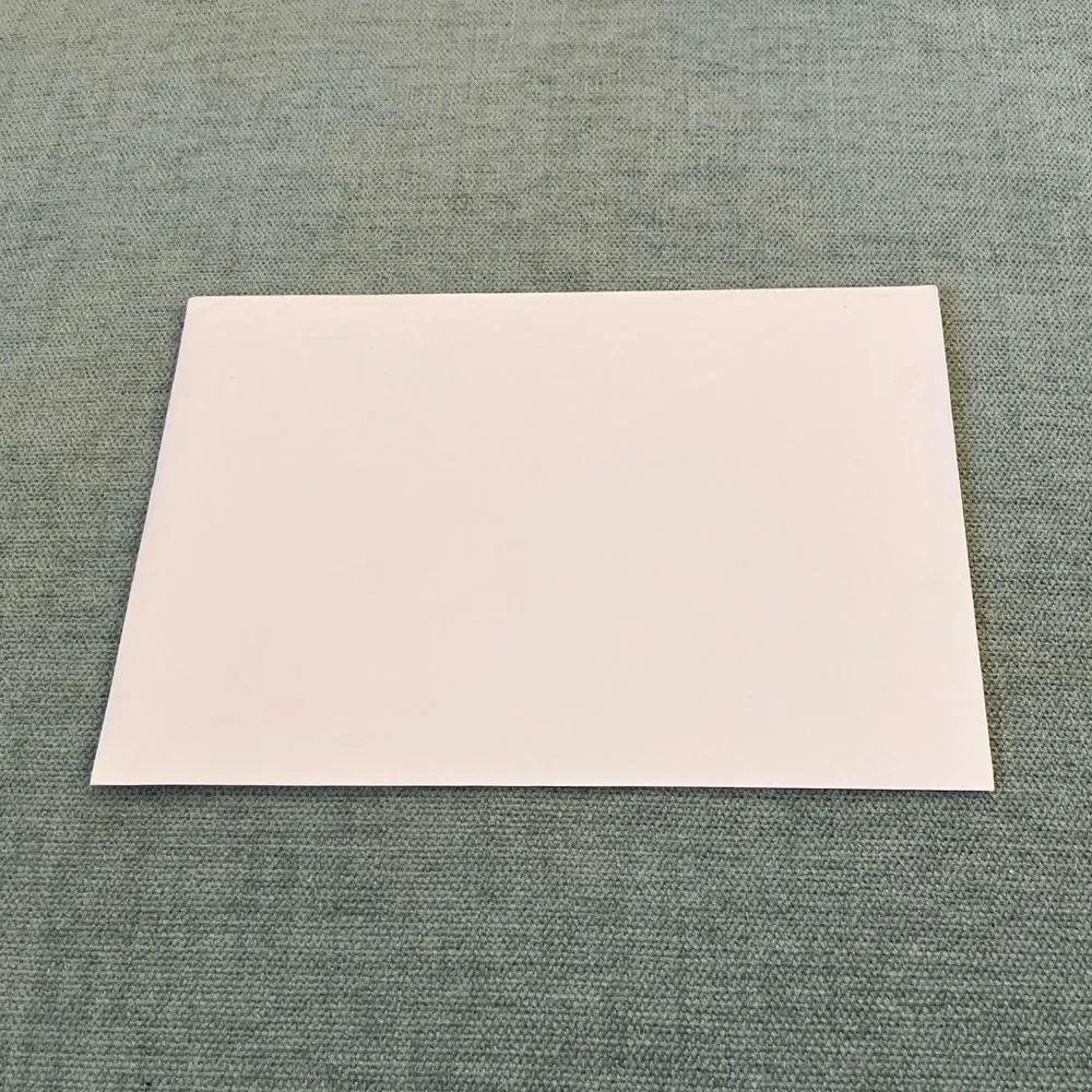Colonial Williamsburg Blank Card, Letter M